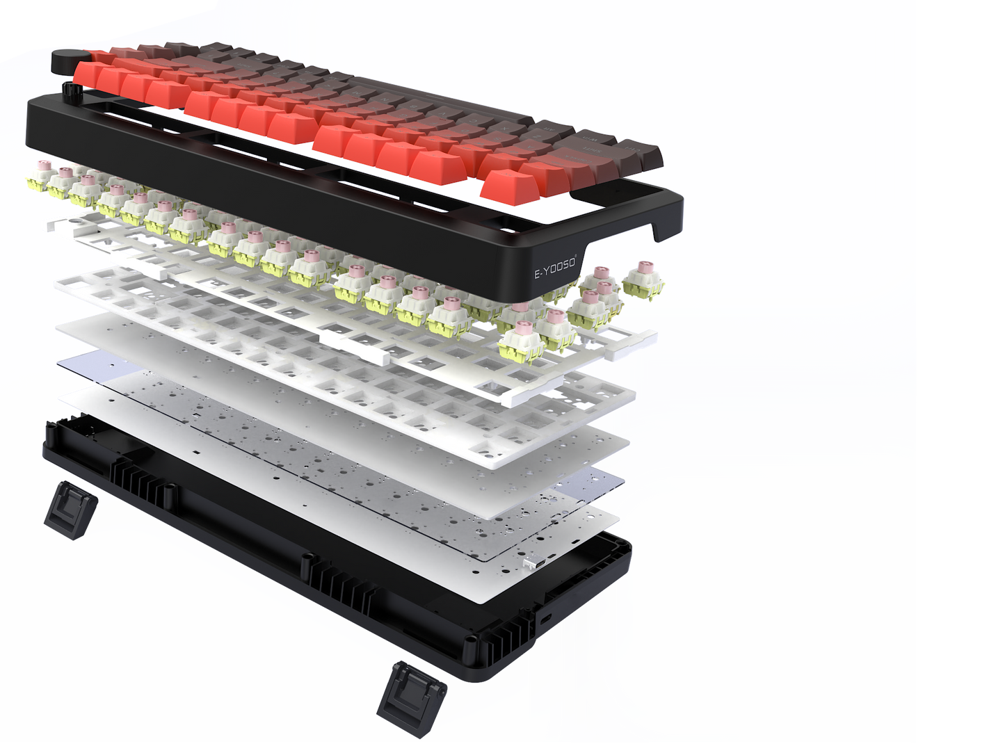 Magnetic Switch Hall affect Keyboard 81 Keys